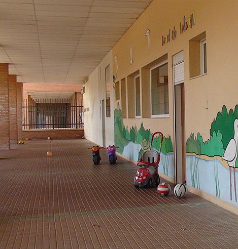 Guardería Escuela Infantil Don Peque pacillo corredor 