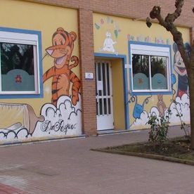 Guardería Escuela Infantil Don Peque fachada de jardín